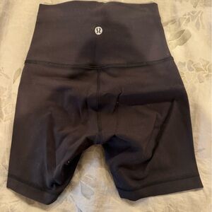 lululemon athletica Women's Black Bike Shorts